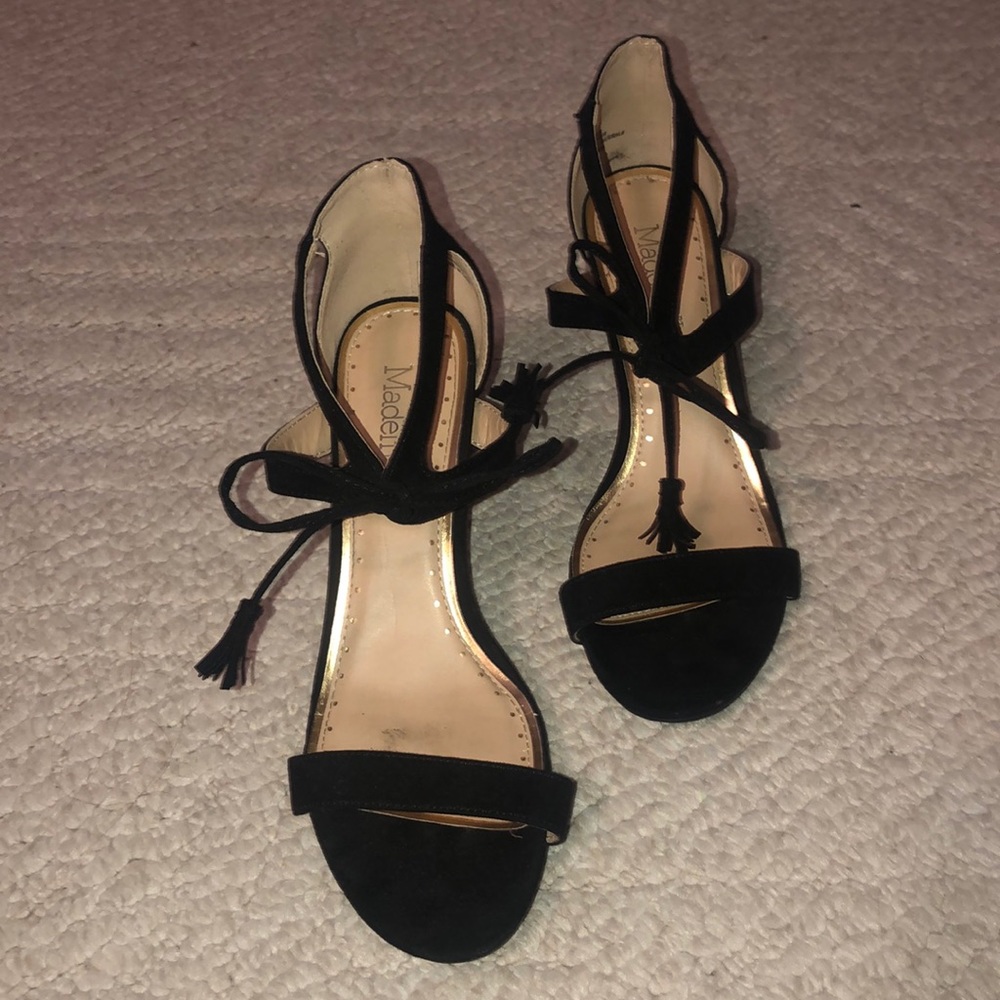 Madeline Stuart 3” Black heels